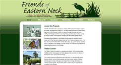 Desktop Screenshot of friendsofeasternneck.org